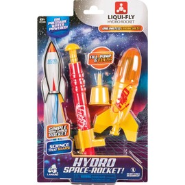 Lanard Hydro Space WATER ROCKET Plastic Pump w/Air Pressure - Launch - Yard & Park Fun