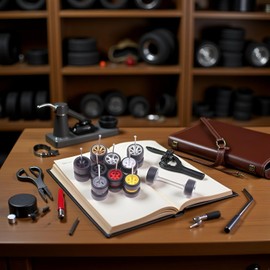 4Pcs Sliver Wheels Rims Tires Set Alloy 1:64,Model and Accessories Tires ，Scale Alloy Rubber Tires，Wheel Rubber