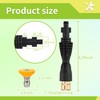 FIXFANS Foam Cannon, Wide Neck Snow Foam Lance with Replacement