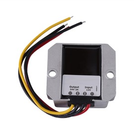 DC Voltage Converter 12v converter to 24v DC 12V to 24V 3A 72W Step Up Voltage Booster Converter Step Up Power Supply Regulator Module for Electric Motor Speaker Car LED International Power Adapters