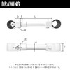 Koei KFBS25B-4315 Anti-Vibration Resin Double Pipe Clamp Bracket Set, 1.0