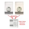 2PCS Baseboard Heater Thermostat Temperature Control Dial Knob Replacement Base