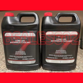 Toyota (2 PACK) Genuine Toyota Long Life Antifreeze Coolant Red Fluid BUY MORE & SAVE