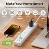 Smart WiFi Power Strip, Surge Protector with Multiple AC Outlets,