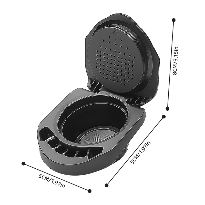 Reusable Coffee Pods Adapter Converter Holder for Espresso Refillable Coffee