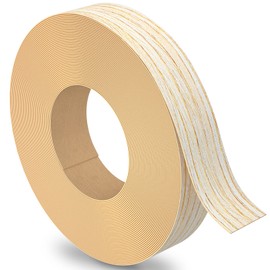 ZYJT White Oak Edge Banding, 7/8 inch x 25ft roll of Veneer Edge Banding - Pre-glued Flexible, Real Wood Tape for Cabinet Repair & Furniture Restoration