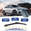 ICEXSNOW 26"+20" Water Repellet Windshield Wiper Blades Replacement for VOLVO