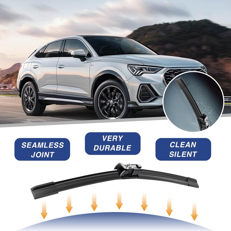 ICEXSNOW 26"+20" Water Repellet Windshield Wiper Blades Replacement for VOLVO