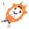 1 Pair 8 Teeth Crampons AntiSlip Traction Ice Cleats Snow