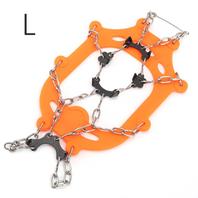 1 Pair 8 Teeth Crampons AntiSlip Traction Ice Cleats Snow