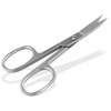 Professional Nail Scissors Left-Handed - Stainless Steel - Curved Sharp