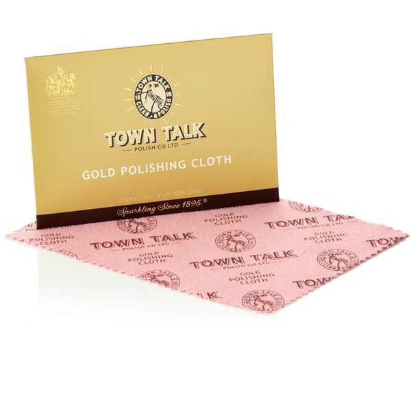 Town Talk Gold Polishing Cloth 12 x 17 cm