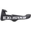 Exustar Keo Pedals and Cleats - (Black/ Red)