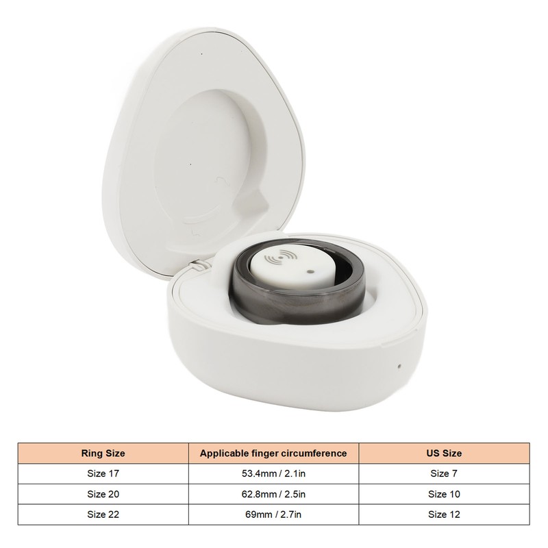 Smart Ring Health Tracker IP68 Waterproof Step Counting Sleep Tracking