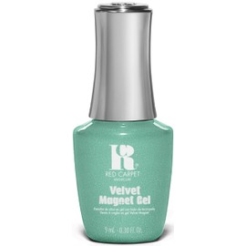 Red Carpet Manicure Esmalte Velvet GEL Magnético Mint Magnetism Green 9 ml                                                                            