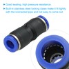 PATIKIL 20pcs 6mm Push To Connect Fitting Plastic Airline Hose