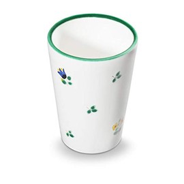 GMUNDNER KERAMIK Drinking Cup Capacity: 0.28 Litres Scattered Flower Crockery Handmade in Austria