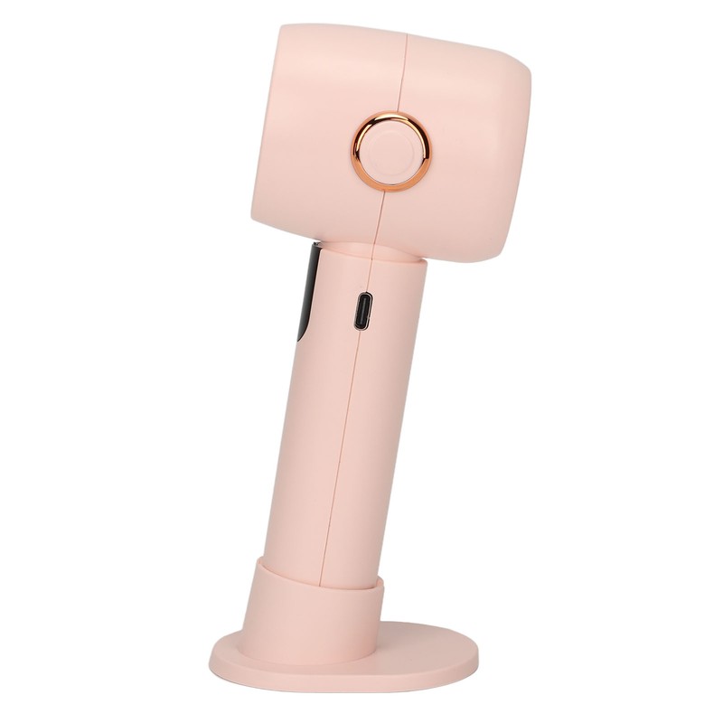 Smart Digital Display Handheld Fan Leafless Silent Small Turbine Fan