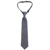 Retreez Solid Matte Color Woven Microfiber Pre-tied Boy's Tie -