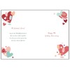 Ruby Anniversary Card - 40th - 40 Years - Floral