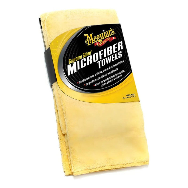 Meguiars X2020 Supreme Shine Toalla De Microfibra Detailer Color Amarillo