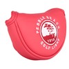 Golf Headcover Putter Cover Magnetic Compatible with Odyssey Red Small