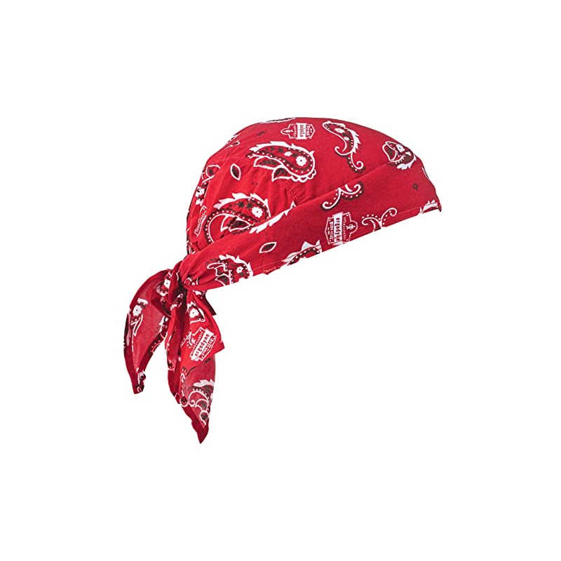 Ergodyne womens Cooling Triangle Hat - Pva Tie Bandana, Red
