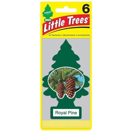Little Trees U6P-60101 Air Freshner (Royal Pine Pk6)