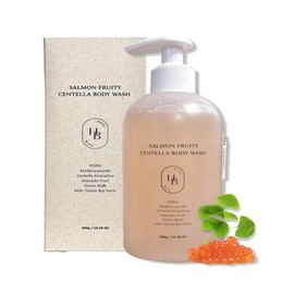 Hebblue Salmon Fruity Centella Body Wash 300g (AD) / 헤브블루 살몬 프루티 센텔라 바디워시 300g(AD)