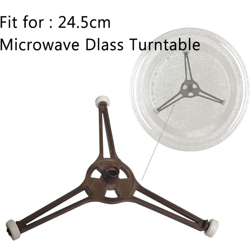 9.6 Inch Microwave Turnpiece Holder for Microwave Oven Glass Flat