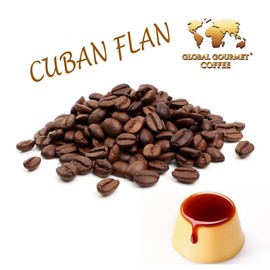 Flavored Coffee (Cuban Flan Flavored Coffee, 1 Lb Ground)