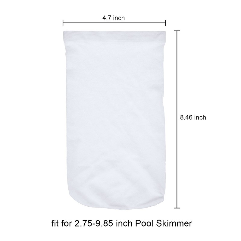 Outus Pool Skimmer Socks, Durable Elastic Nylon Fabric Filters of