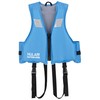 CAPTAIN STAG Floating Vest with Reflective Tape for Kids 4-10 Years Old Blue HULA US-3011