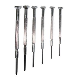 Tool Shop Precision Screwdriver 6 Piece Set Small Electronic Device, Watch, Jewelry Repair