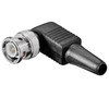 CABLEPELADO BNC Male RG59 Angled No Soldering Impedance 75 Ohm