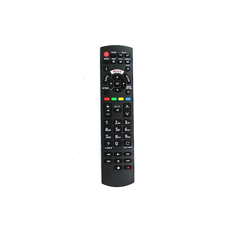 Replacement TV Remote Control for Panasonic N2QAYB001109