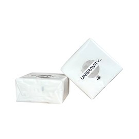 UNGRAVITY Cubo de Magnesia Gimnasio, 2 oz, (57gr), Carbonato de Magnesia, Gimnasia, Halterofilia, Escalada, Calistenia, Crossfitness, Color Blanco