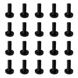 20 PCS Long Bolts Compatible with Suncast Storage Sheds Sheds for Suncast/Craftsman Resin Storage Sheds, Replacement Screws Compatible with Suncast Storage Sheds Shed Accessories (Black)