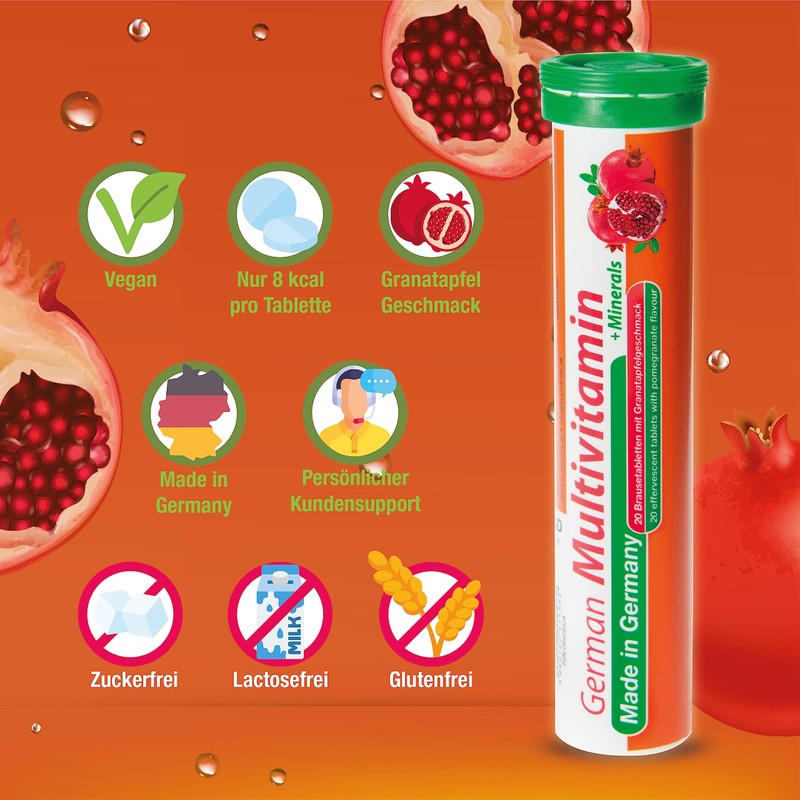 German Effervescent Tablets Complete Assortment