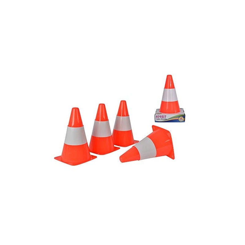 Siva Toys 261831 Siva ''Pylons 4 Pcs. '', Multi Colour