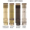 B&P Lamp® 3-Way Heavy Duty, Turned Brass Socket, Polished &