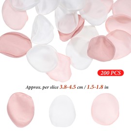 Classicseali 200pcs Rose Petals Silk Rose Petals,Roses Petal for Wedding,Flower Petal for Decoration, for Aisle Centerpieces Romantic Night Decoration, 3 Colors