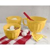 UPware 4-Piece Multi-Purpose Liquid and Dry Melamine Measuring Spoons Set,