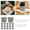 Luxshiny 50pcs Muffin Cups Baking Paper Cup Cupcake Muffins Liners