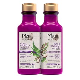 Champú Maui Moisture, recompone e hidrata, con manteca de karité | Shampoo & Conditioner Bundle with Shea Butter & Aloe Vera for Dry Damaged Waves & C
