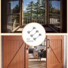 wodehahagou 3Pcs Hook and Eye Latch Door Latch Gate Hook