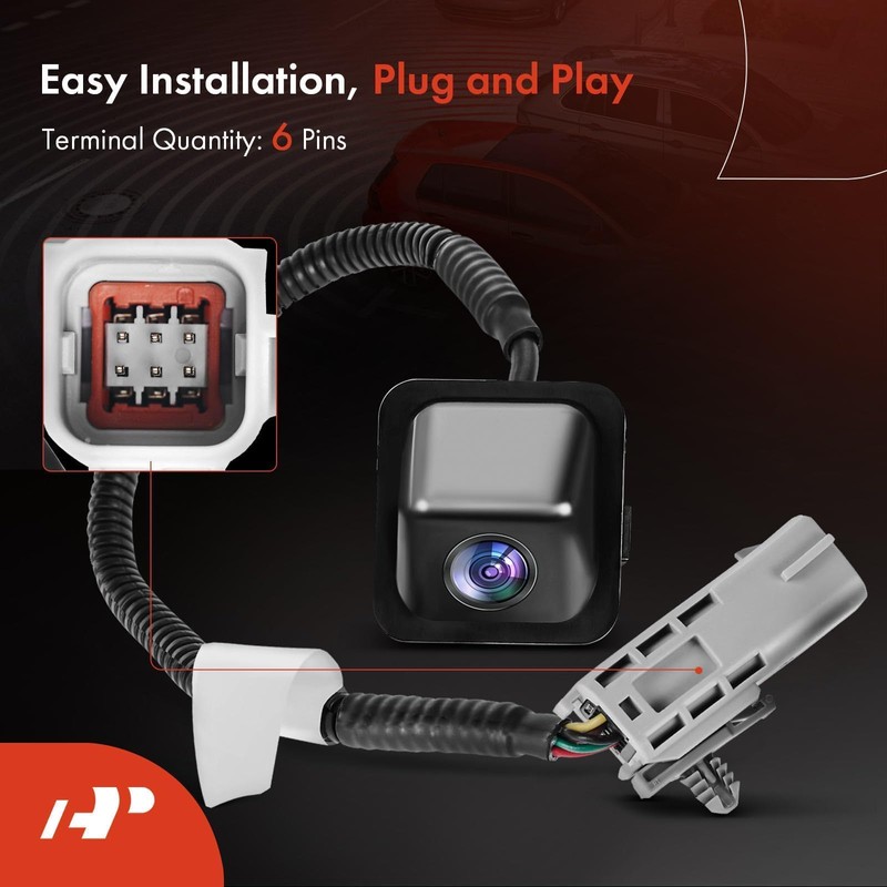 A-Premium Park Assist Camera Rear View Backup Reverse Camera Compatible