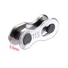 Jovitec 3 Pairs Bicycle Missing Link 11 Speed Chain Reusable