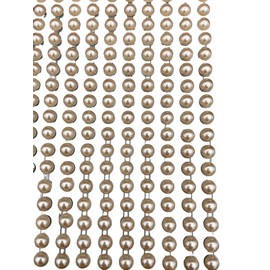 Syntego Pearl Stickers for Crafts - 200 Self Adhesive 6mm Champagne Round Pearls, Flat Backed for DIY Decor, Hair, Scrapbooking - Easy Stick On - Versatile Crafting Accessory