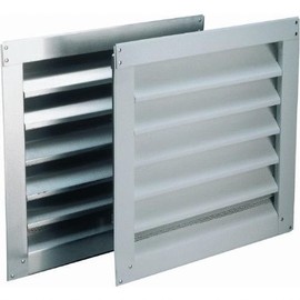 AIR VENT 81237 18x24 WHT Revers Louver, White